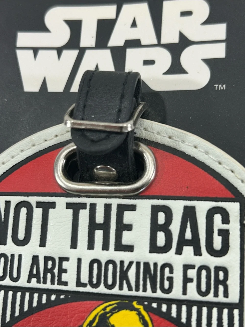 NWT Star Wars C-3PO R2-D2 Not The Bag You’re Looking For Luggage Tag